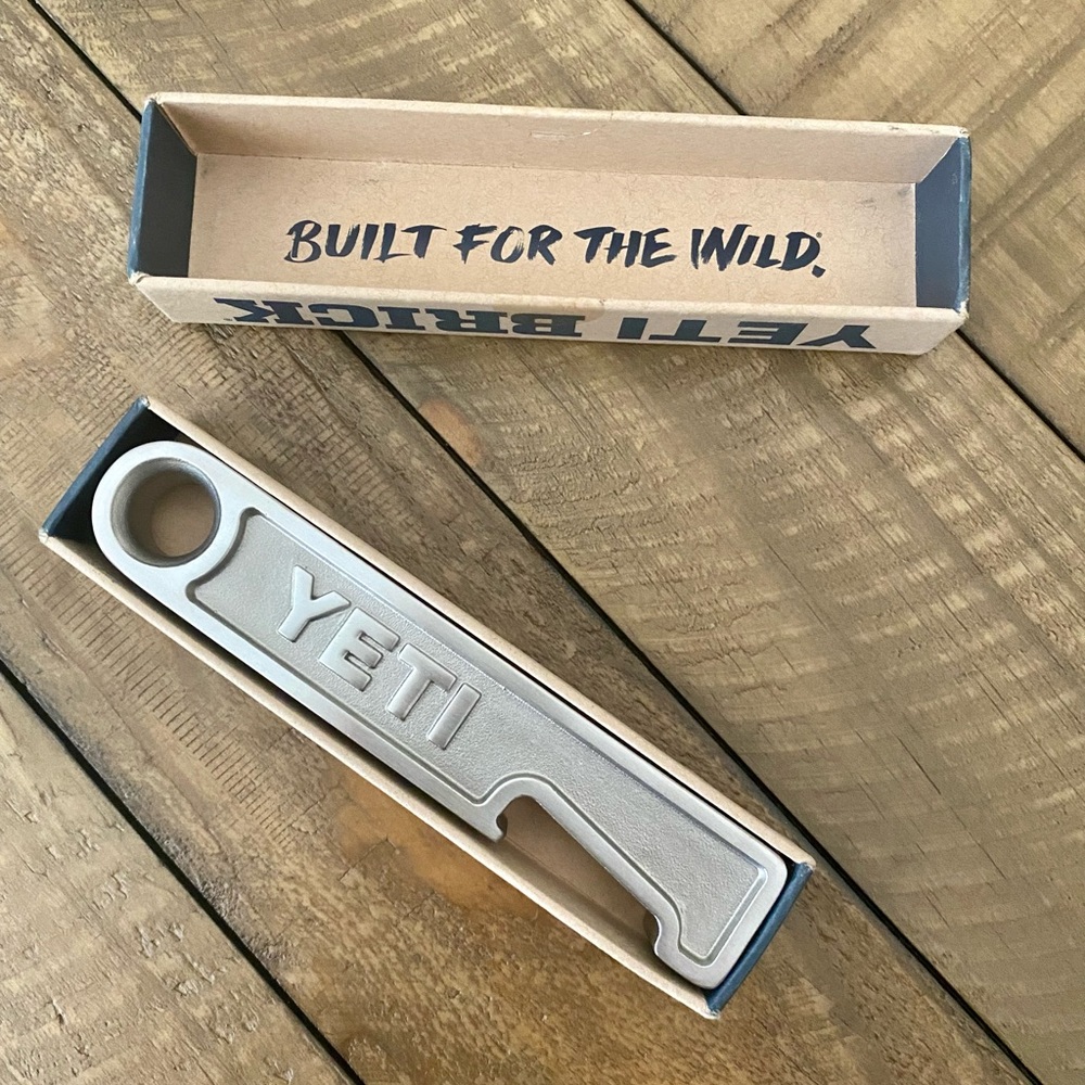YETI Brick Bottle Opener Limited Edition Cooler - BRAND NEW